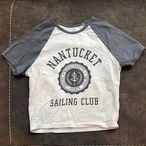 Hollister baby tee size S